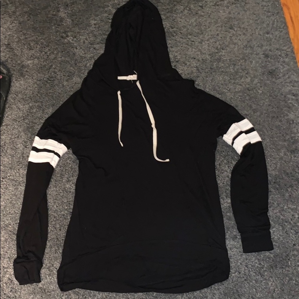 Black hoodie